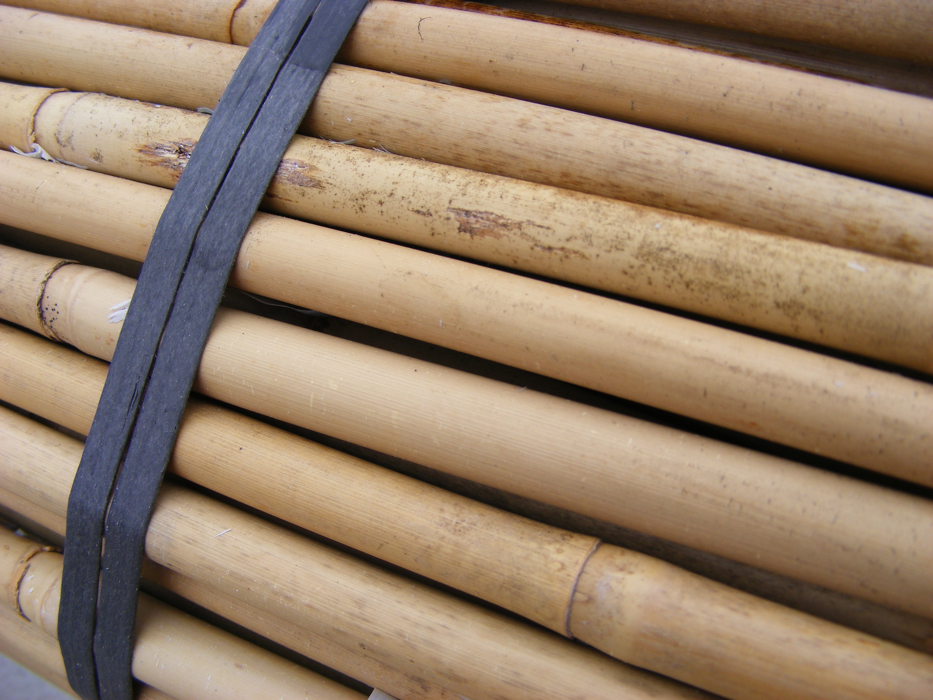 Bambuszrudak, bambuszlétrák