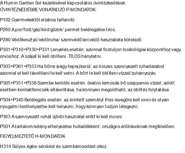 HUMIN GARDEN PLUS GRANUL&Aacute;TUM